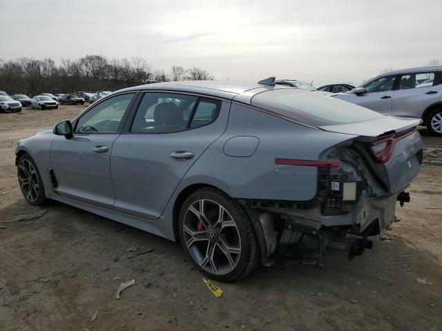 KNAE55LC8J6025220 - 2018 KIA STINGER GT2 SILVER photo 2