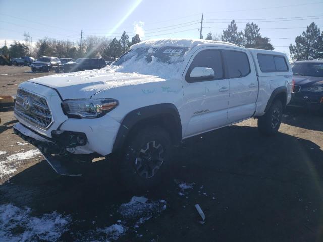 3TMDZ5BN3HM027666 - 2017 TOYOTA TACOMA DOUBLE CAB WHITE photo 1