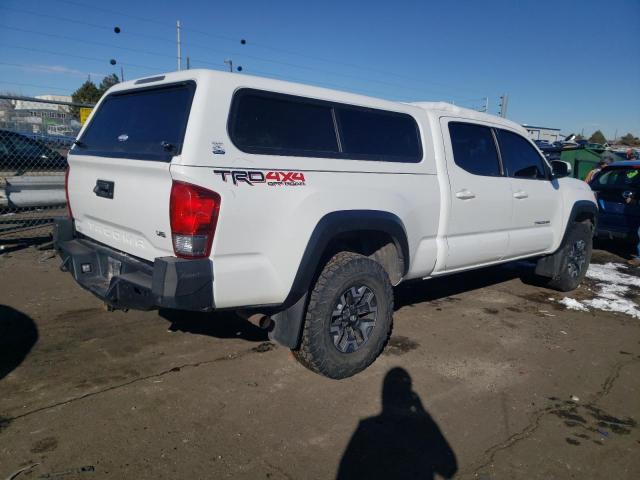 3TMDZ5BN3HM027666 - 2017 TOYOTA TACOMA DOUBLE CAB WHITE photo 3