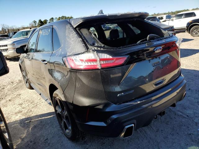 2FMPK4AP1LBA08991 - 2020 FORD EDGE ST GRAY photo 2