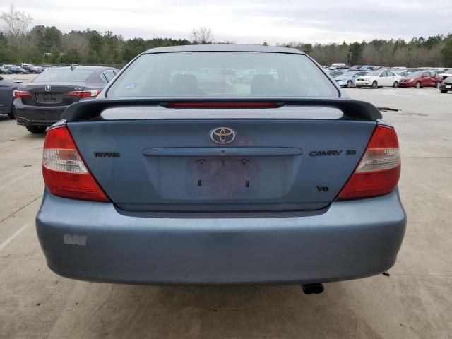 4T1BF30K72U502733 - 2002 TOYOTA CAMRY LE BLUE photo 6