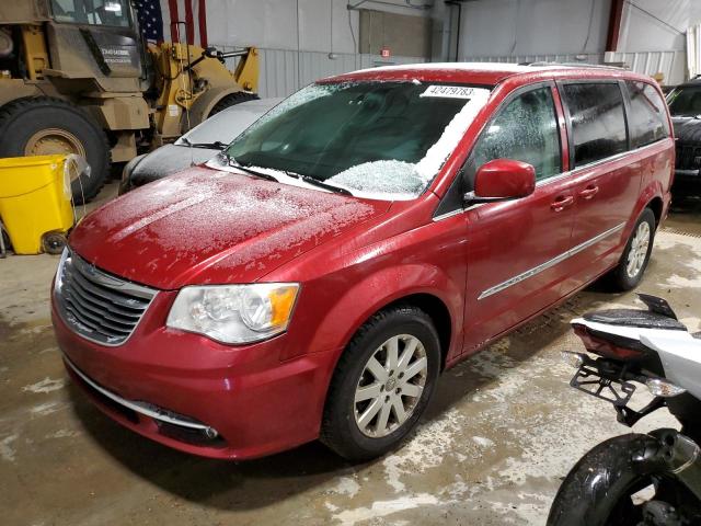 2C4RC1BG4ER358861 - 2014 CHRYSLER TOWN & COU TOURING MAROON photo 1