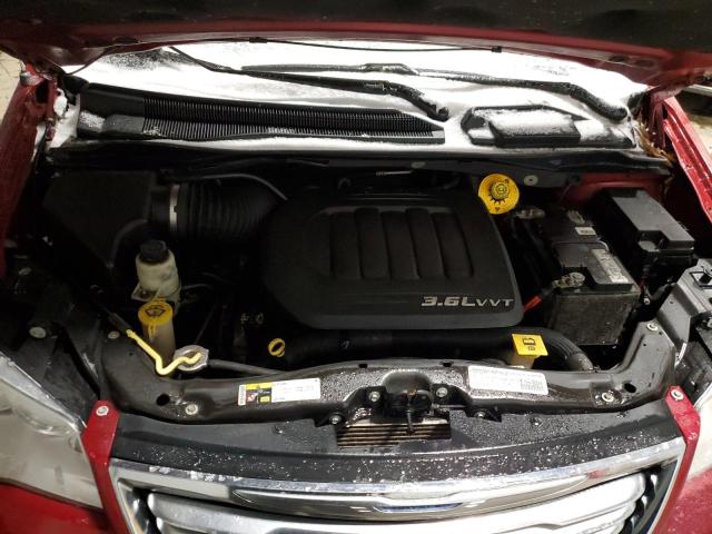 2C4RC1BG4ER358861 - 2014 CHRYSLER TOWN & COU TOURING 栗色 照片 12