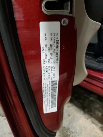 2C4RC1BG4ER358861 - 2014 CHRYSLER TOWN & COU TOURING 栗色 照片 13