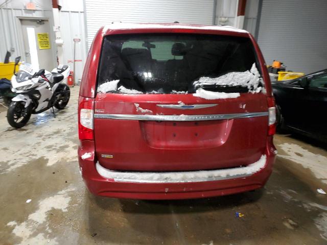 2C4RC1BG4ER358861 - 2014 CHRYSLER TOWN & COU TOURING 栗色 照片 6