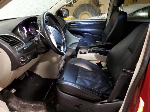 2C4RC1BG4ER358861 - 2014 CHRYSLER TOWN & COU TOURING 栗色 照片 7