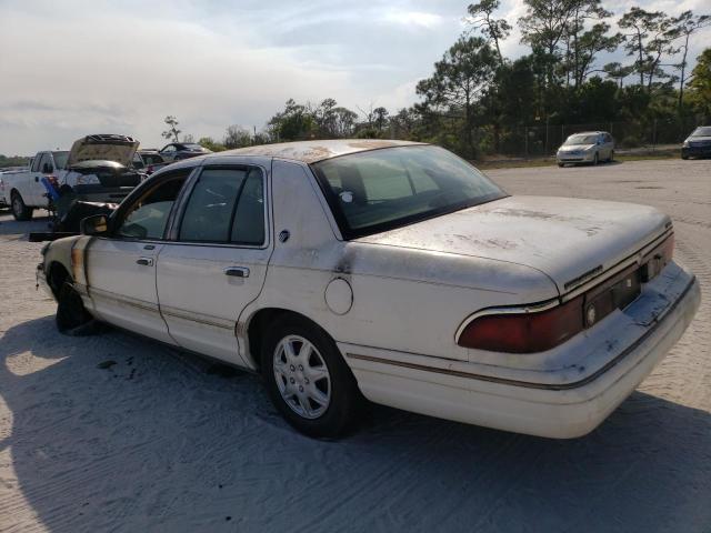 2MELM74W1TX637492 - 1996 MERCURY GRAND MARQ GS WHITE photo 2