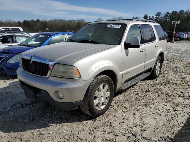 5LMEU68H74ZJ07502 - 2004 LINCOLN AVIATOR 银色 照片 1