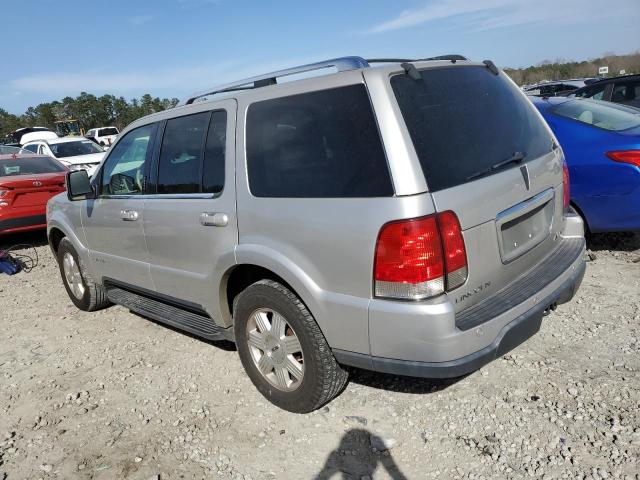 5LMEU68H74ZJ07502 - 2004 LINCOLN AVIATOR 银色 照片 2