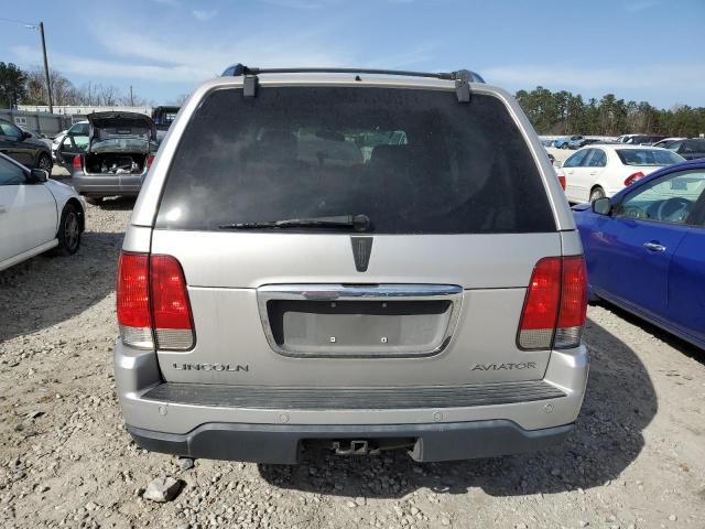 5LMEU68H74ZJ07502 - 2004 LINCOLN AVIATOR 银色 照片 6