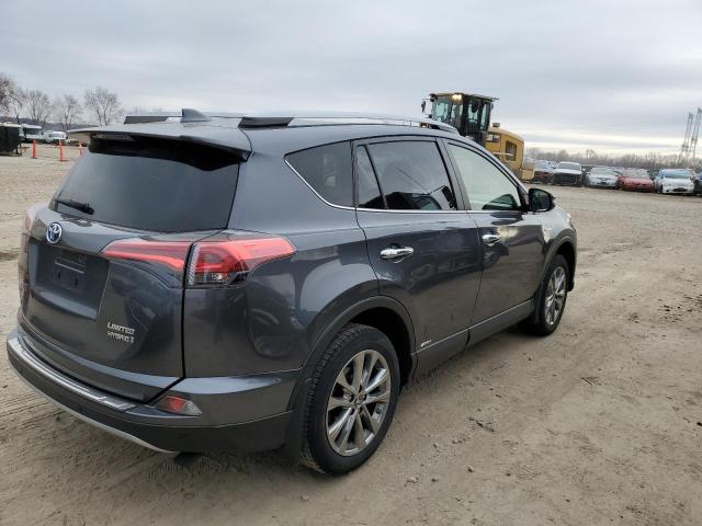 JTMDJREV5JD252733 - 2018 TOYOTA RAV4 HV LIMITED GRAY photo 3