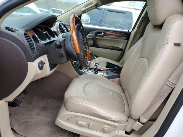 5GAKRCED2BJ190331 - 2011 BUICK ENCLAVE CXL WHITE photo 7