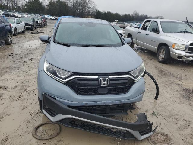 2HKRW2H87LH640029 - 2020 HONDA CR-V EXL BLUE photo 5