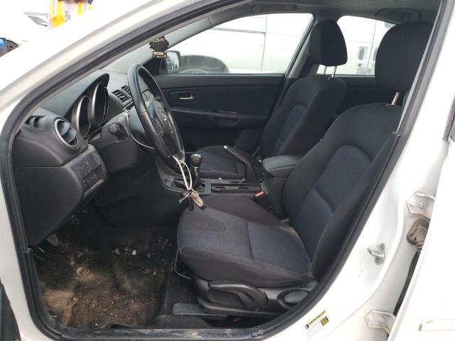 JM1BK123761434919 - 2006 MAZDA 3 S WHITE photo 7