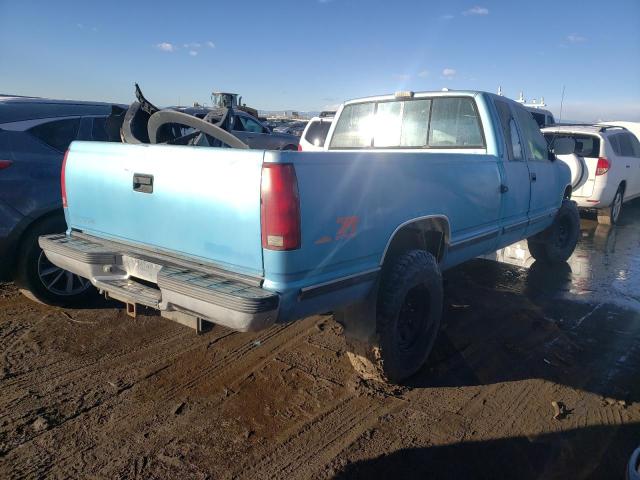 1GTEK19KXPE564472 - 1993 GMC SIERRA K1500 BLUE photo 3