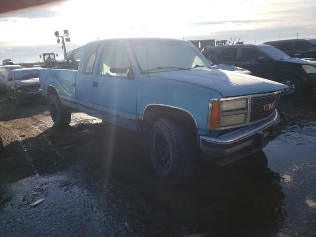 1GTEK19KXPE564472 - 1993 GMC SIERRA K1500 BLUE photo 4