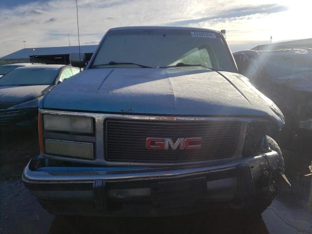 1GTEK19KXPE564472 - 1993 GMC SIERRA K1500 BLUE photo 5