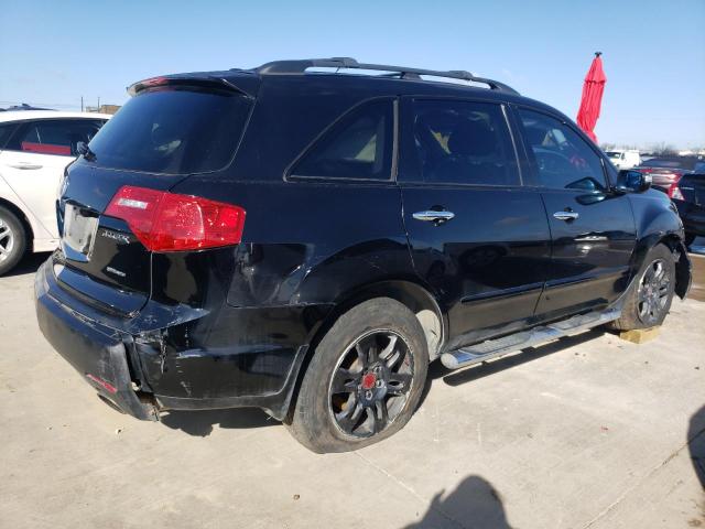 2HNYD28498H506616 - 2008 ACURA MDX TECHNOLOGY BLACK photo 3