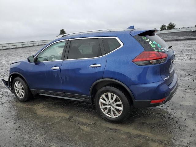 5N1AT2MV7JC795038 - 2018 NISSAN ROGUE S BLUE photo 2