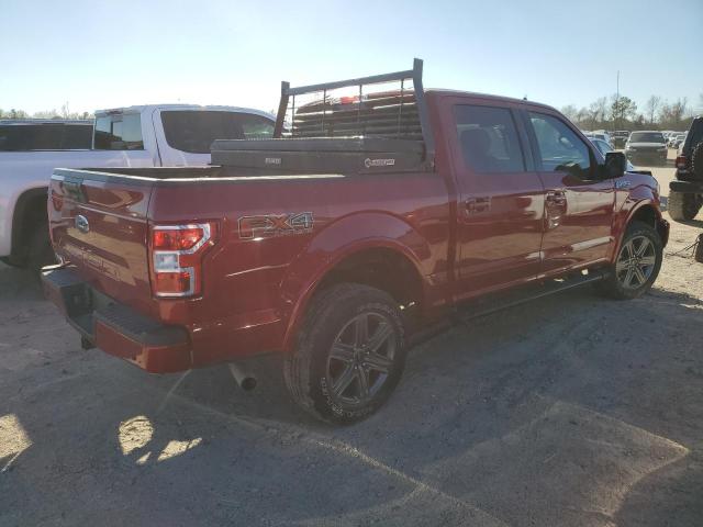 1FTEW1E45LKE59412 - 2020 FORD F150 SUPERCREW RED photo 3