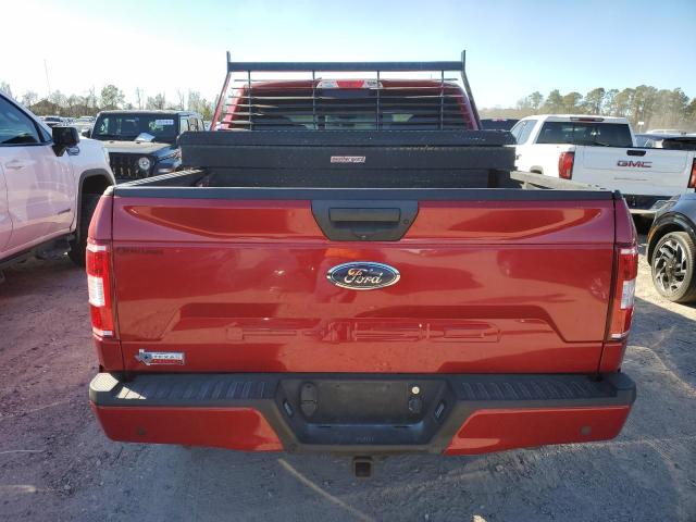 1FTEW1E45LKE59412 - 2020 FORD F150 SUPERCREW RED photo 6