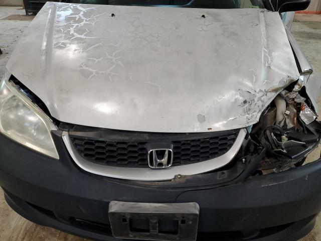 1HGEM22144L082364 - 2004 HONDA CIVIC DX VP SILVER photo 11