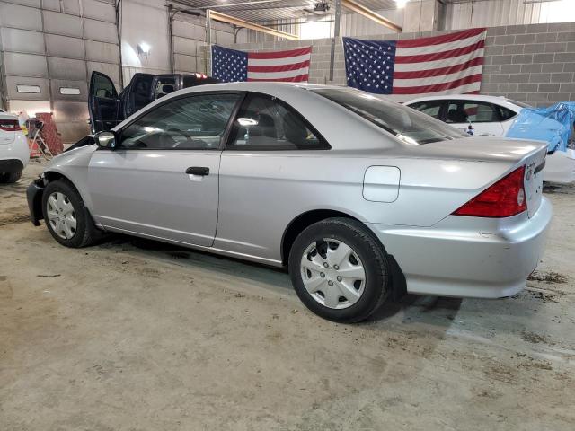 1HGEM22144L082364 - 2004 HONDA CIVIC DX VP SILVER photo 2