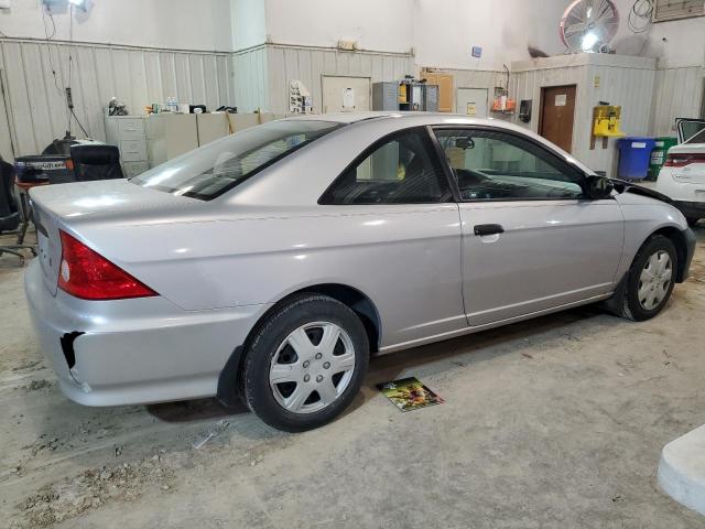 1HGEM22144L082364 - 2004 HONDA CIVIC DX VP SILVER photo 3