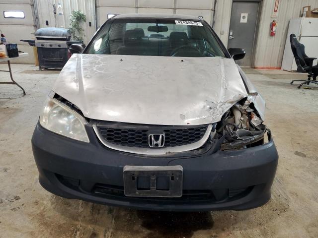 1HGEM22144L082364 - 2004 HONDA CIVIC DX VP SILVER photo 5