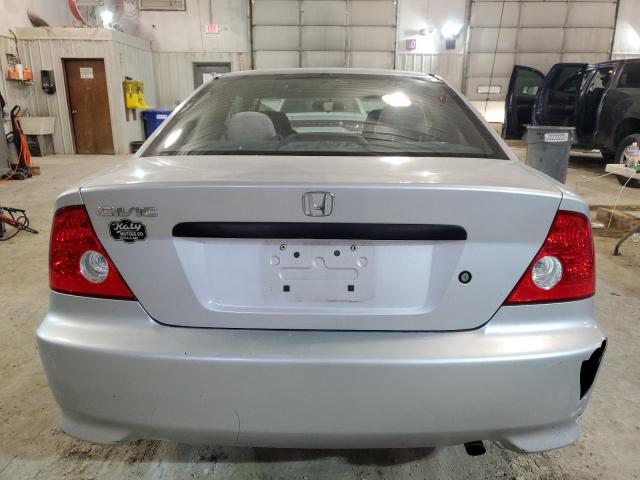 1HGEM22144L082364 - 2004 HONDA CIVIC DX VP SILVER photo 6