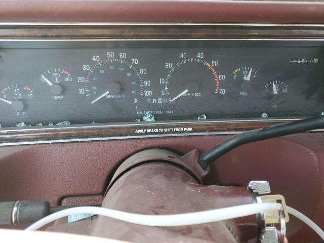 1G4BR8370NW409721 - 1992 BUICK ROADMASTER ESTATE PURPLE photo 9