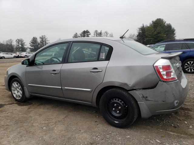 3N1AB6AP9CL634396 - 2012 NISSAN SENTRA 2.0 SILVER photo 2