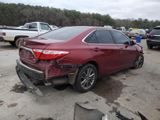 4T1BF1FK0GU576515 - 2016 TOYOTA CAMRY LE RED photo 3