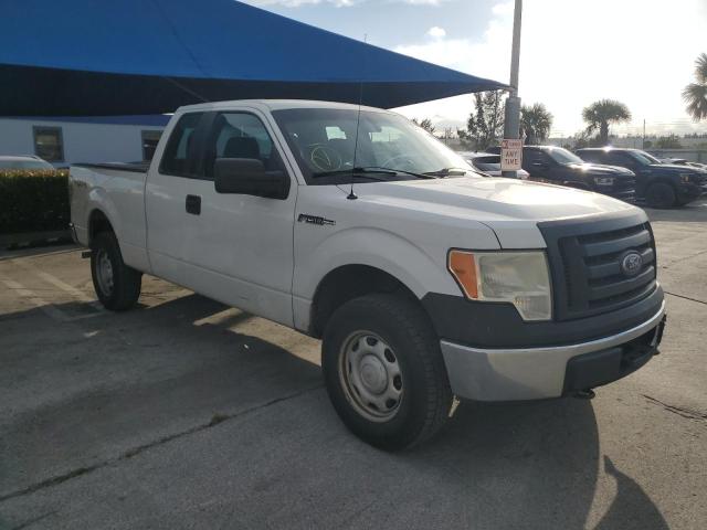 1FTEX1E86AFA86807 - 2010 FORD F150 SUPER CAB WHITE photo 4