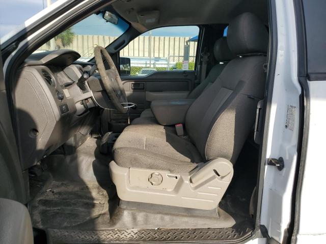 1FTEX1E86AFA86807 - 2010 FORD F150 SUPER CAB WHITE photo 7