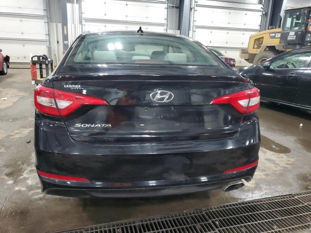 5NPE24AF8HH544979 - 2017 HYUNDAI SONATA SE BLACK photo 6