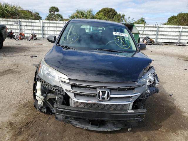 5J6RM3H32DL028103 - 2013 HONDA CR-V LX BLACK photo 5