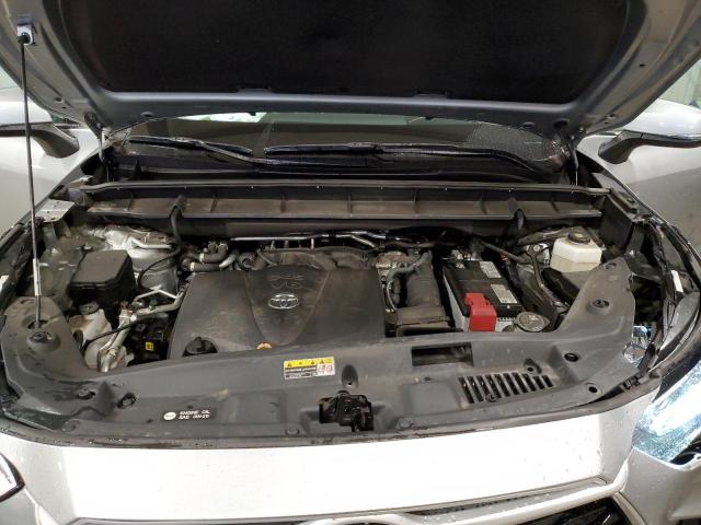 5TDGZRBH2MS157429 - 2021 TOYOTA HIGHLANDER XLE ვერცხლისფერი ფოტო 11