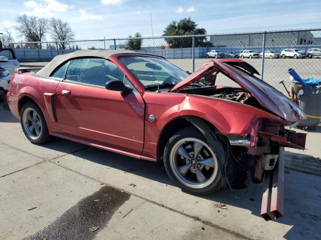 1FAFP45X14F143762 - 2004 FORD MUSTANG GT RED photo 4