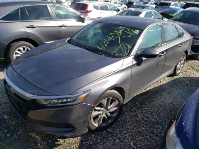 1HGCV1F1XLA096112 - 2020 HONDA ACCORD LX GRAY photo 1