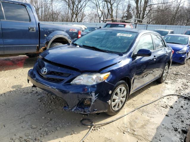 JTDBU4EE5BJ094284 - 2011 TOYOTA COROLLA BASE BLUE photo 1