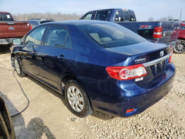 JTDBU4EE5BJ094284 - 2011 TOYOTA COROLLA BASE BLUE photo 2