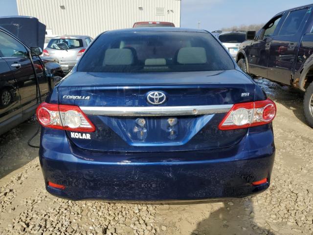 JTDBU4EE5BJ094284 - 2011 TOYOTA COROLLA BASE BLUE photo 6
