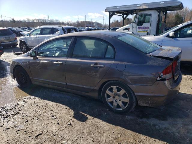 1HGFA16529L019680 - 2009 HONDA CIVIC LX GRAY photo 2