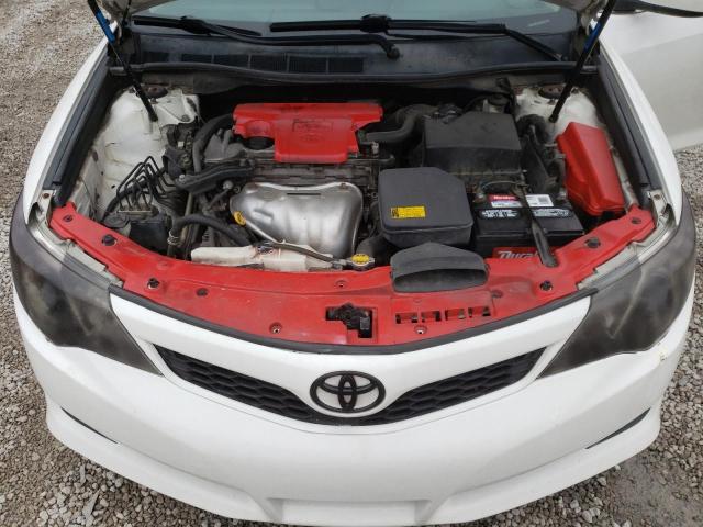 4T1BF1FK9CU145214 - 2012 TOYOTA CAMRY BASE WHITE photo 11