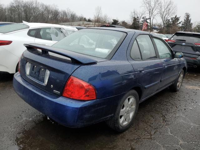 3N1CB51D56L622064 - 2006 NISSAN SENTRA 1.8 BLUE photo 3