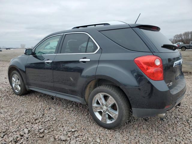 2GNFLHE33E6336959 - 2014 CHEVROLET EQUINOX LTZ BLACK photo 2