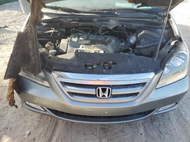 5FNRL38816B009035 - 2006 HONDA ODYSSEY TOURING GREEN photo 12