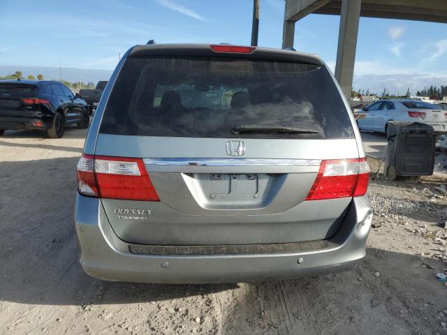 5FNRL38816B009035 - 2006 HONDA ODYSSEY TOURING GREEN photo 6