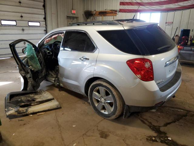 2GNFLGE58C6129265 - 2012 CHEVROLET EQUINOX LTZ SILVER photo 2